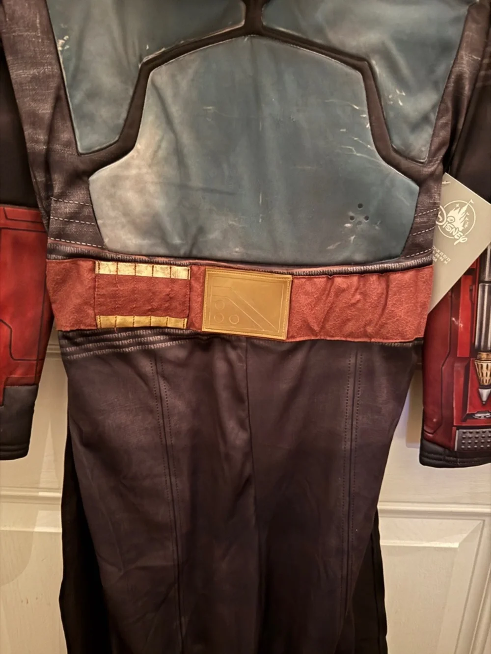 NWT! Disney Parks Store ~ Deluxe Star Wars Boba Fett Costume Adult XSM /Kids XXL - Picture 6 of 11